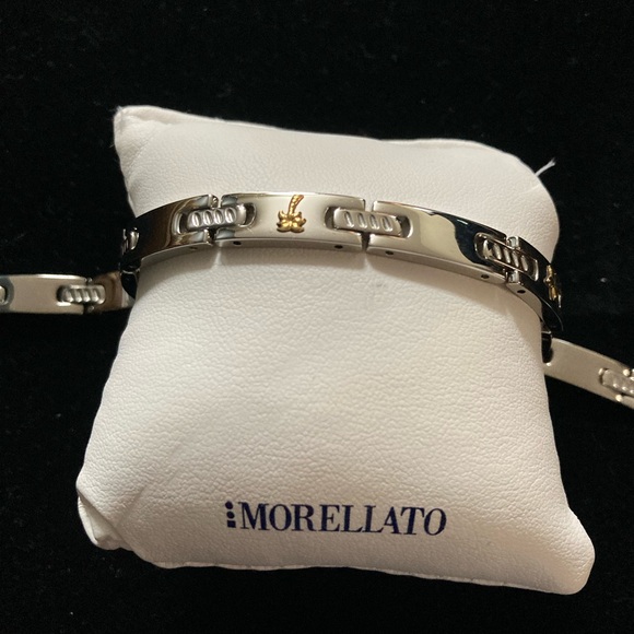 MORELLATO Stainless Steel linked bracelet Two tone gold plated beach details - Picture 7 of 7